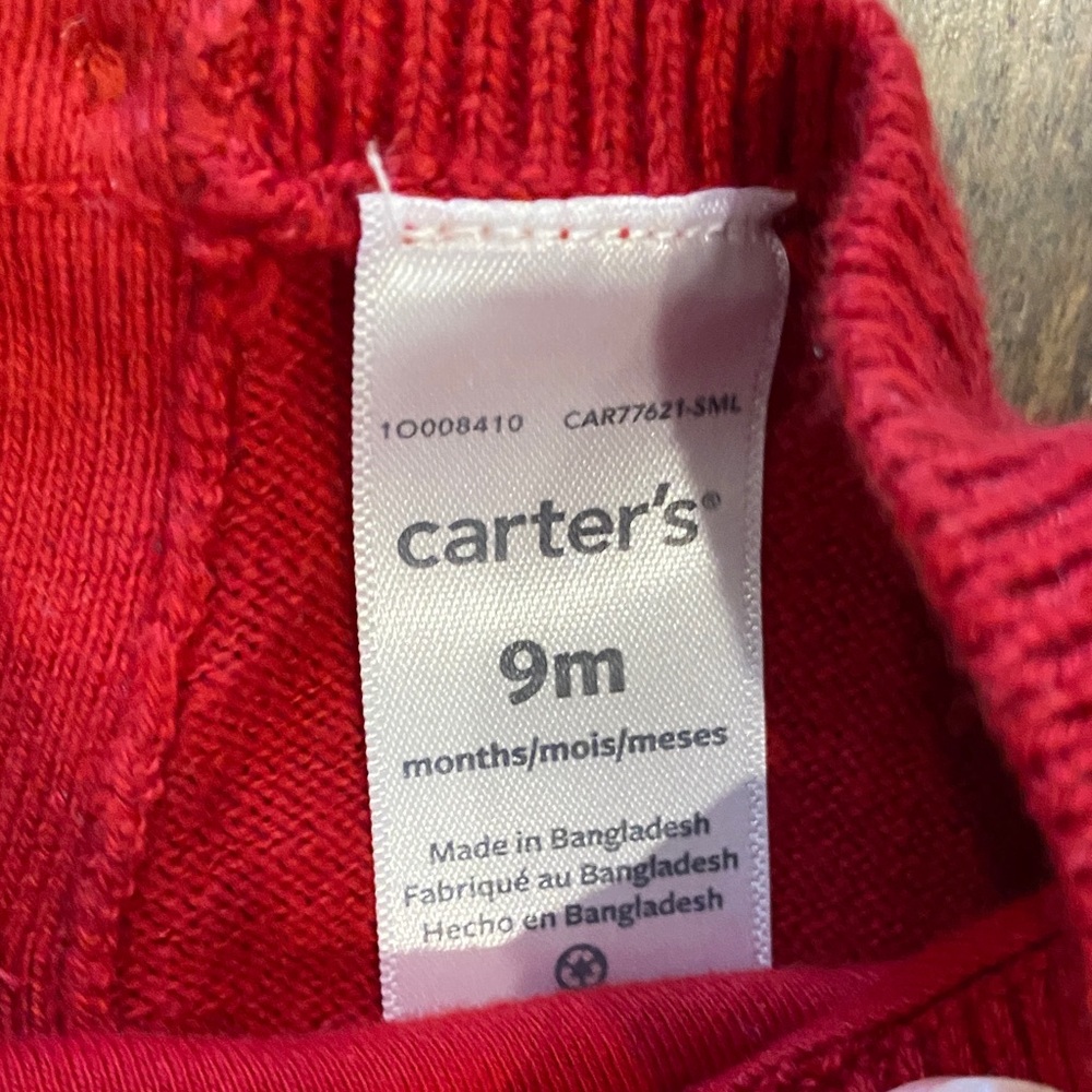 ❤️ Carter's Red Dress Set perfect for Valentines Day - Picture 3 of 6